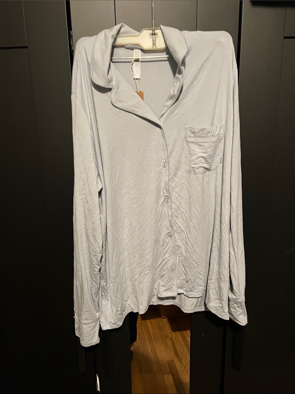 Skims long sleeve sleep top